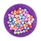 Handmade Polymer Clay Round Flower Beads ~ 10mm (K115 (16x)